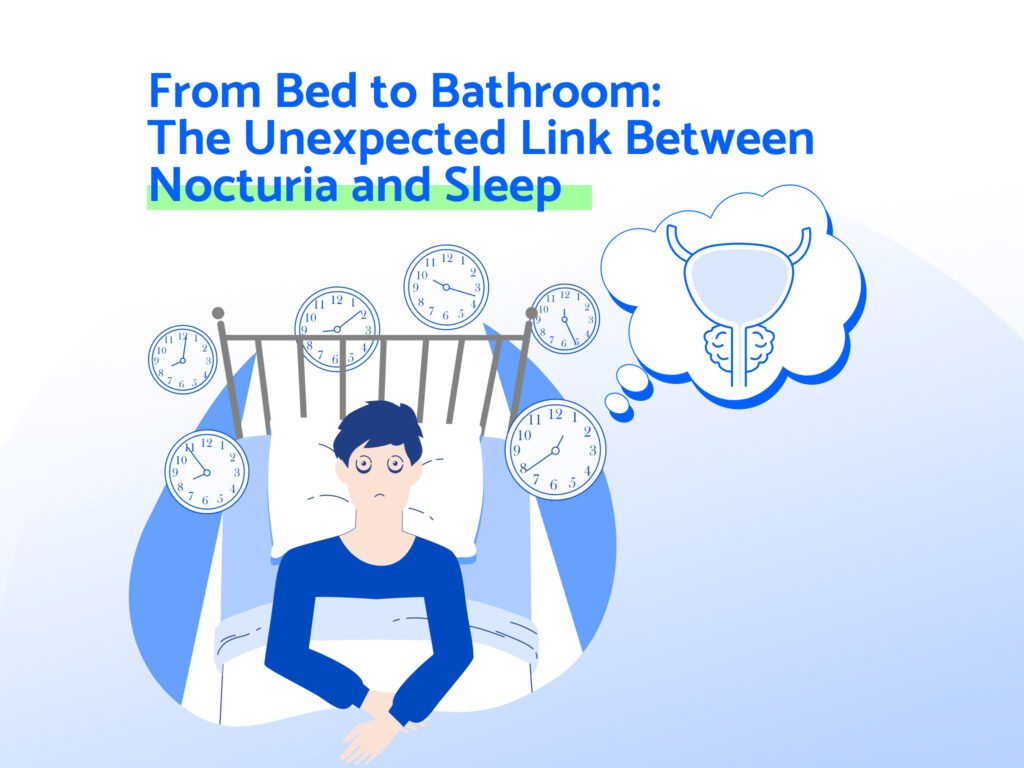 "Nocturia disrupts sleep & health: Explore its bidirectional link with sleep disorders in urological care.